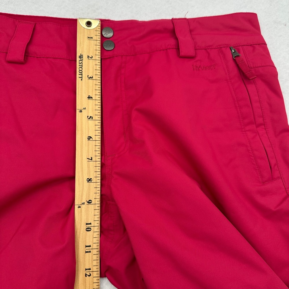 The North Face HyVent Pink Insulated Snow Pants Womens Medium M Ski Snowboard - Picture 12 of 16
